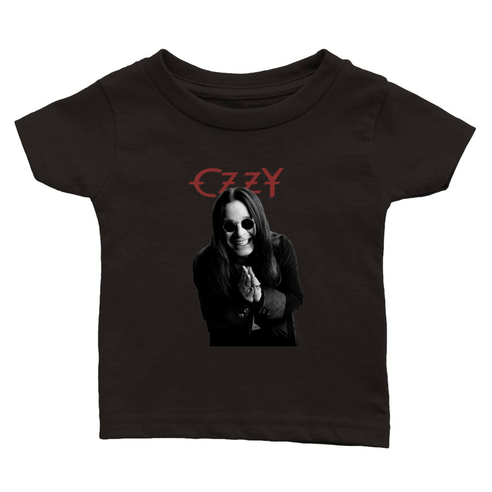 Ozzy Ozbourne Portrait Classic Baby Crewneck T-shirt