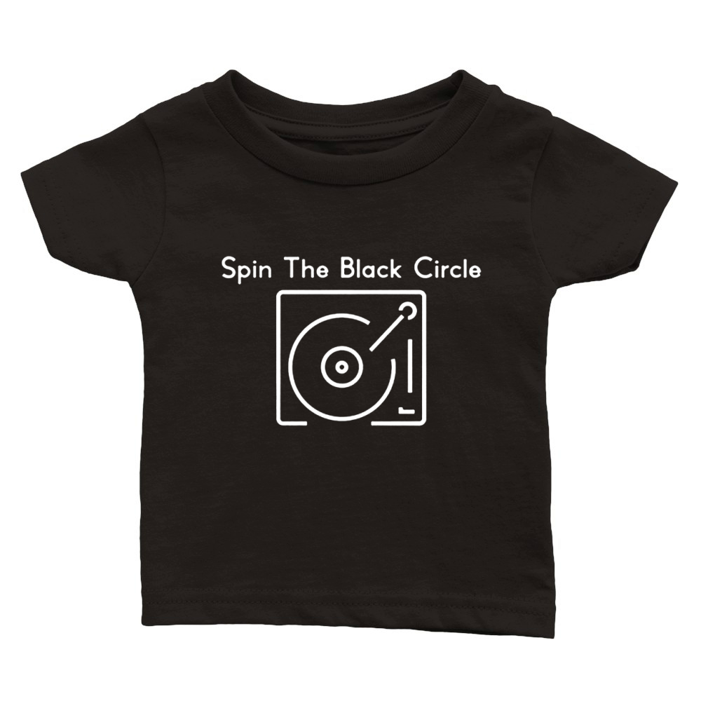 Pearl Jam Spin The Black Circle Classic Baby Crewneck T-shirt