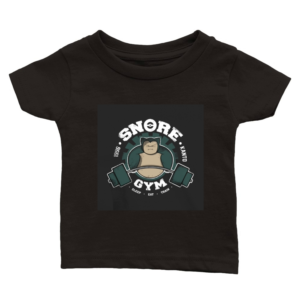 Snore Gym Classic Baby Crewneck T-shirt