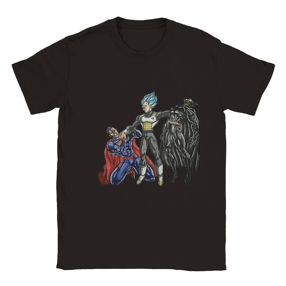 Vegeta Superman Batman shirt Classic Kids Crewneck T-shirt