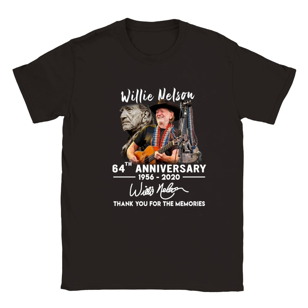 Willie Nelson Anniversary Classic Kids Crewneck T-shirt