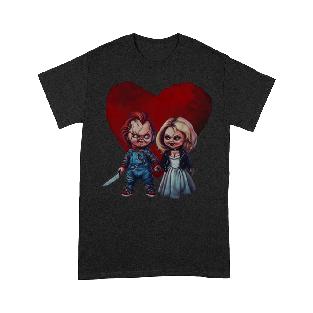Chucky Love Tiffany Horror Lover shirt Comfort T-shirt