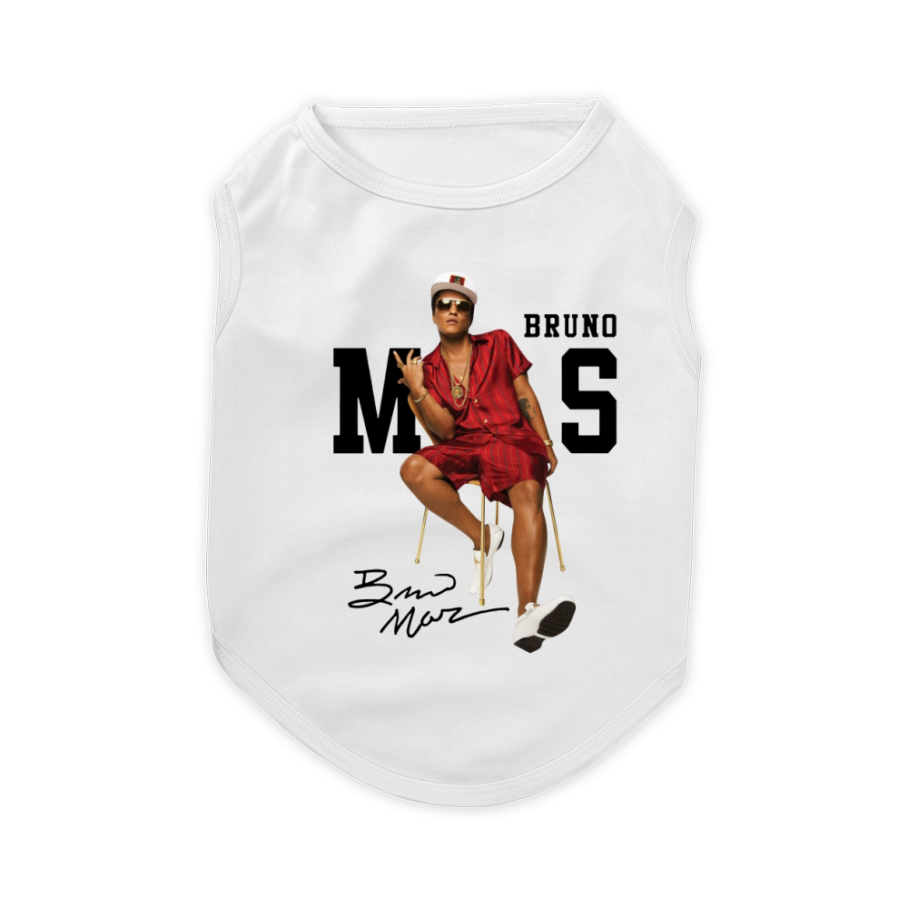BRUNO MARS Pet T-Shirt