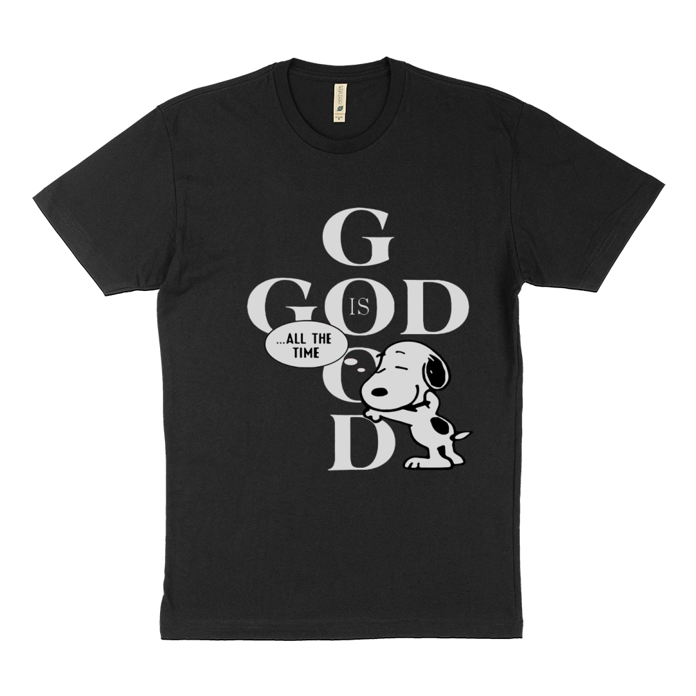 God is good all the time - Snoopy shirt Sustainable T-Shirt