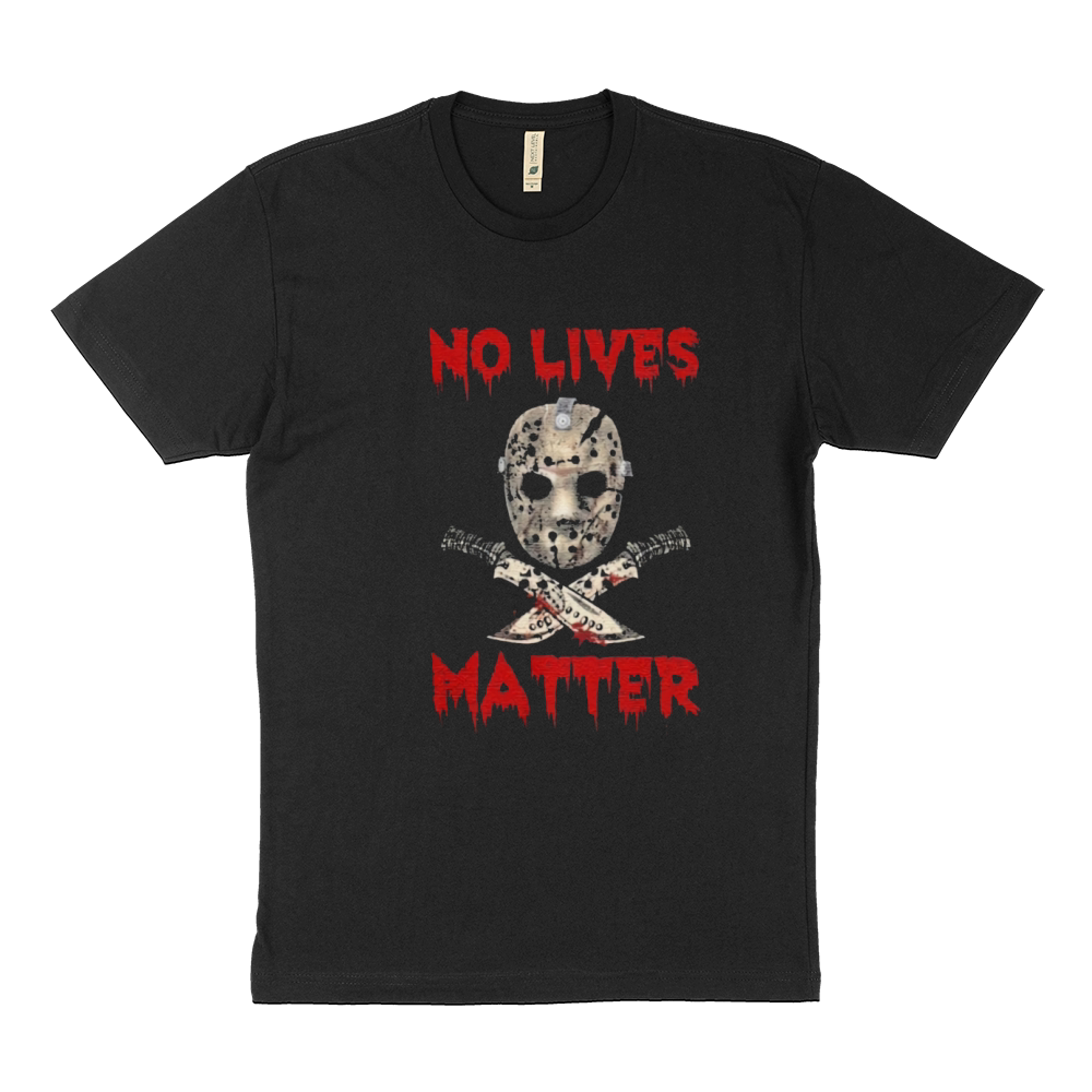 Jason Voorhees no lives matter Halloween Sustainable T-Shirt