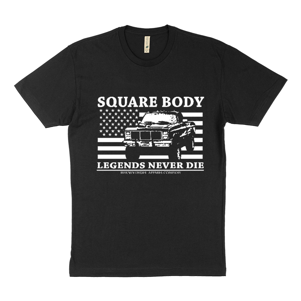 Square body legends never die Sustainable T-Shirt