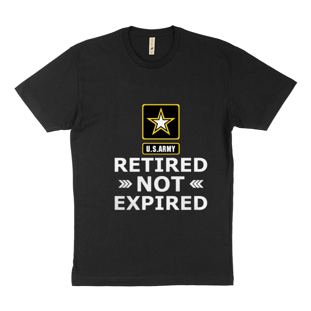 Us army retired not expired Sustainable T-Shirt