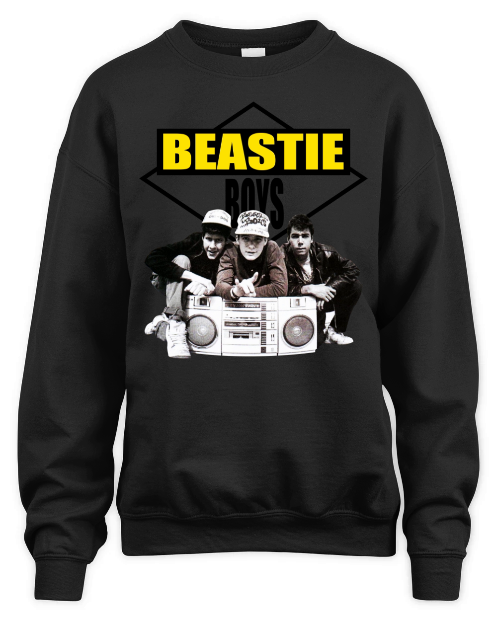 Beastie Boys Hip Hop Band Unisex Premium Crewneck Sweatshirt