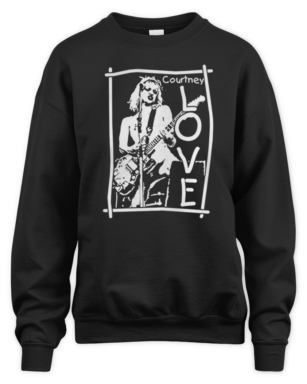 Courtney Fan Love Unisex Premium Crewneck Sweatshirt