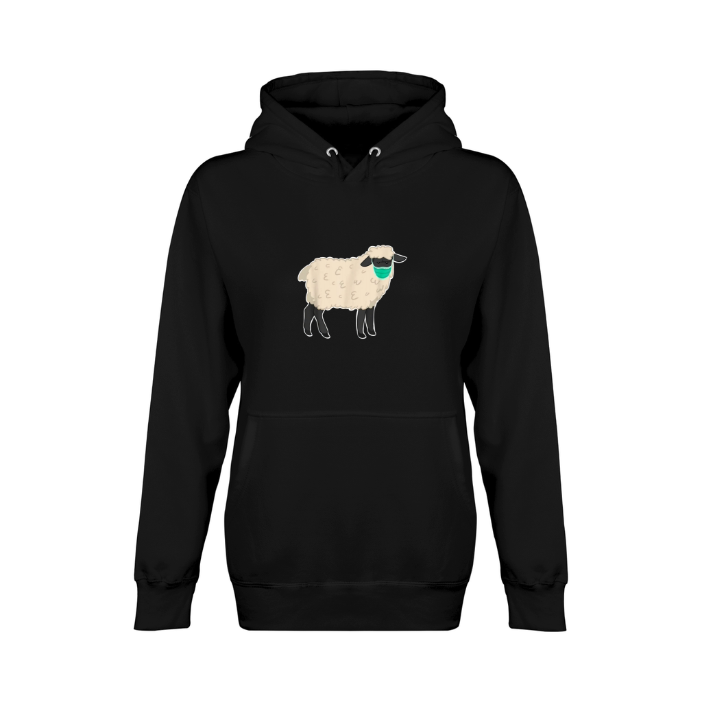 Anti-mask sheep with face mask Shirt Unisex Premium Pullover Hoodie