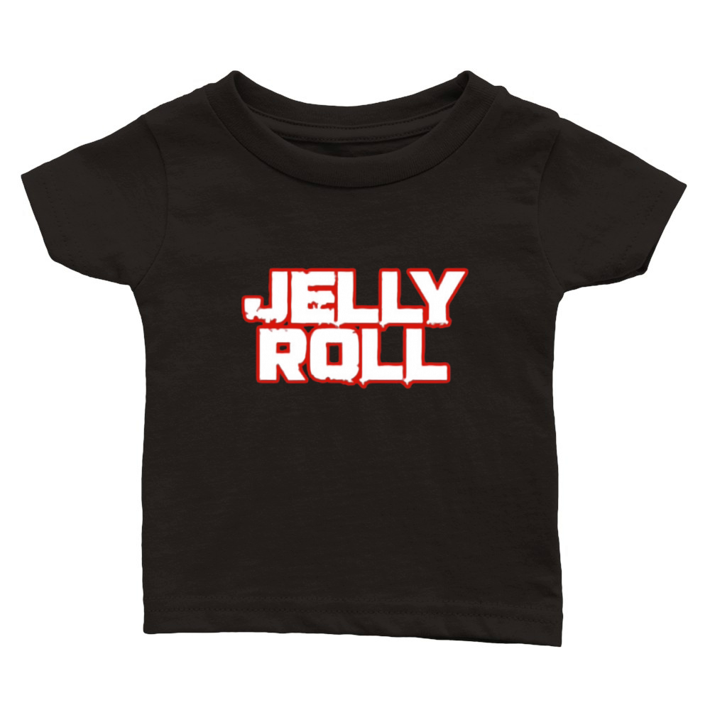 jelly roll embroidred merch Classic Baby Crewneck T-shirt