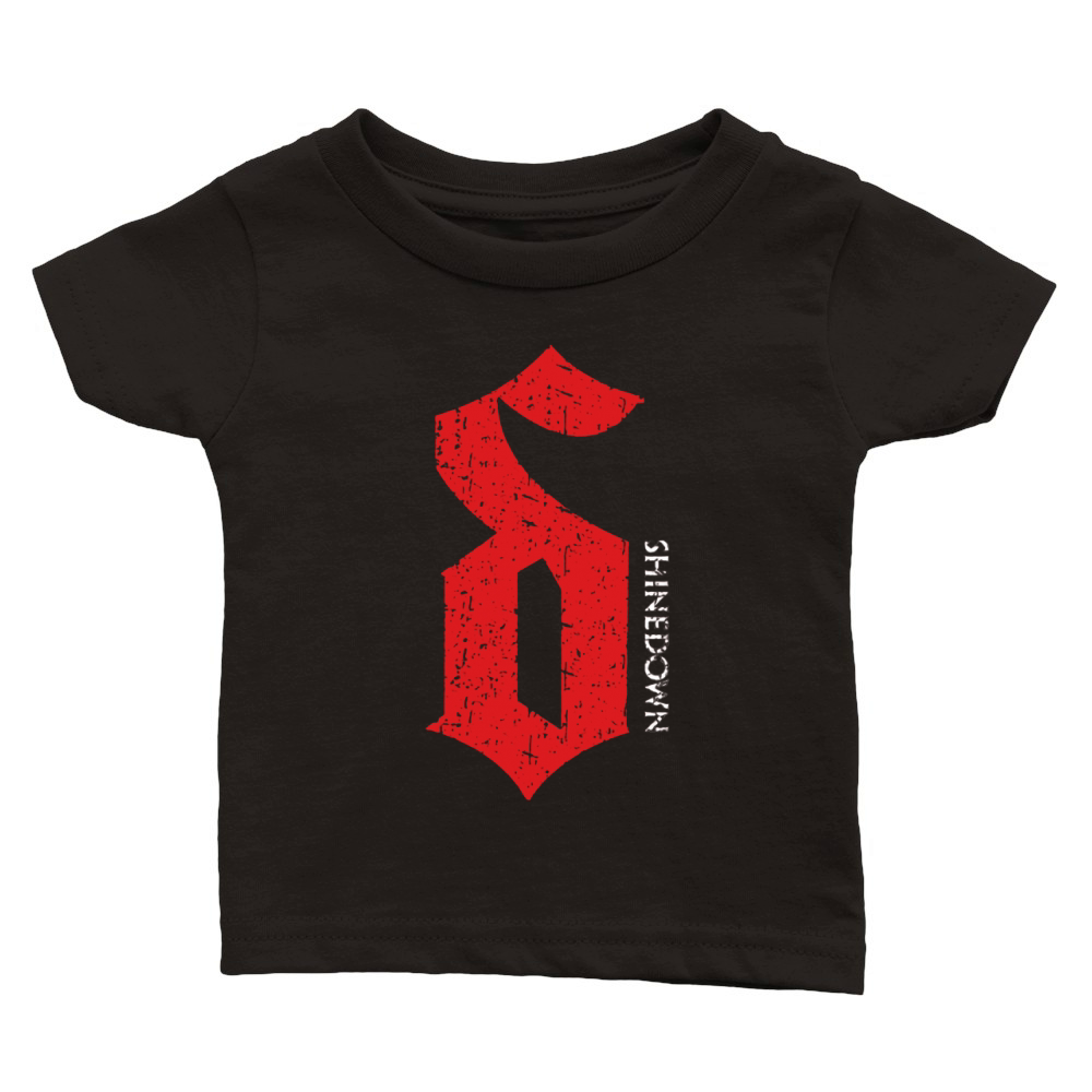 Shinedown District Red Classic Baby Crewneck T-shirt