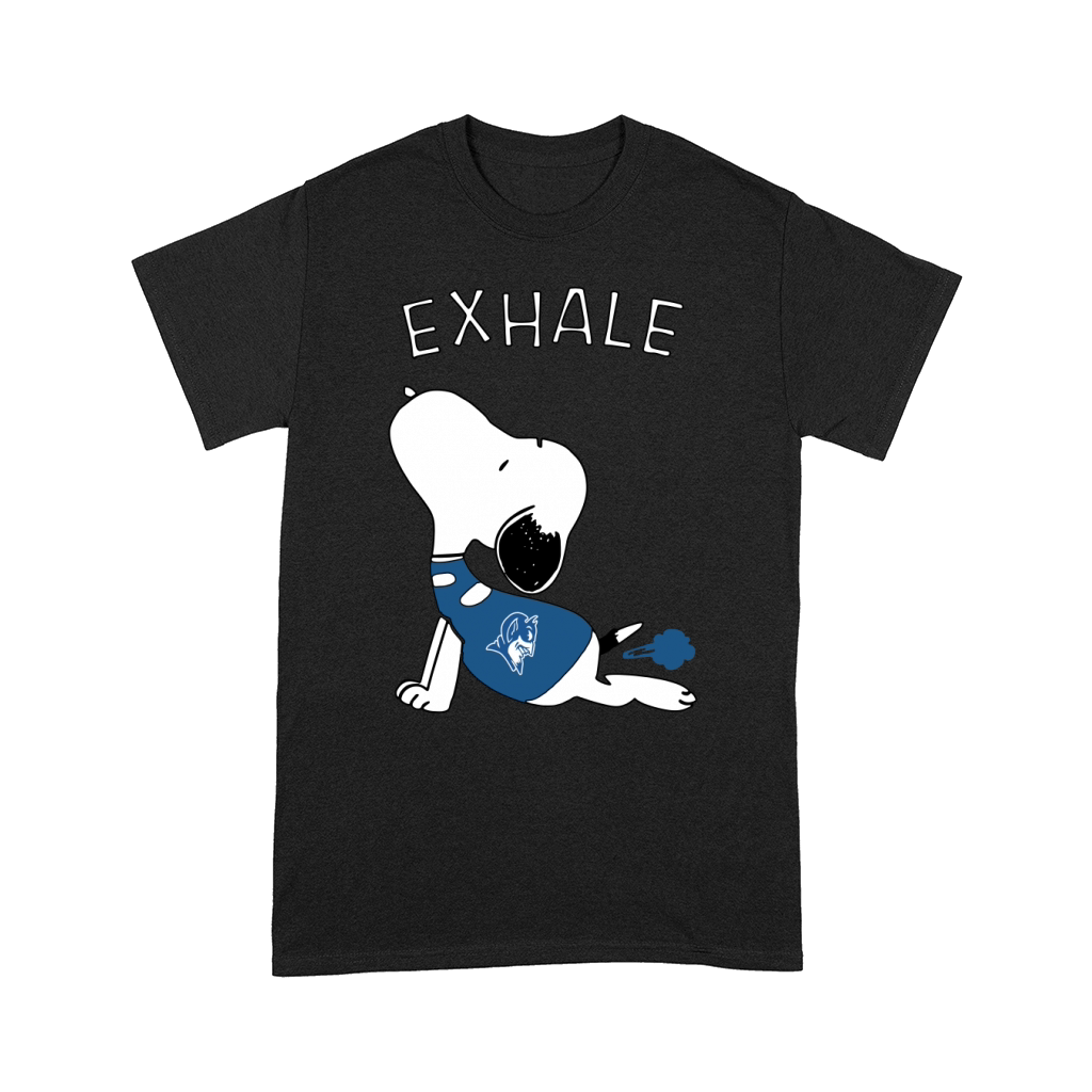 Snoopy Exhale Duke Comfort T-shirt