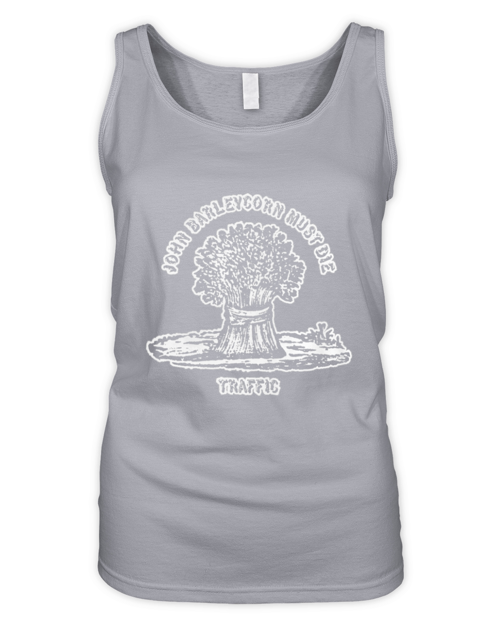 Traffic John Barleycorn Must Die Organic Women's Tank Top