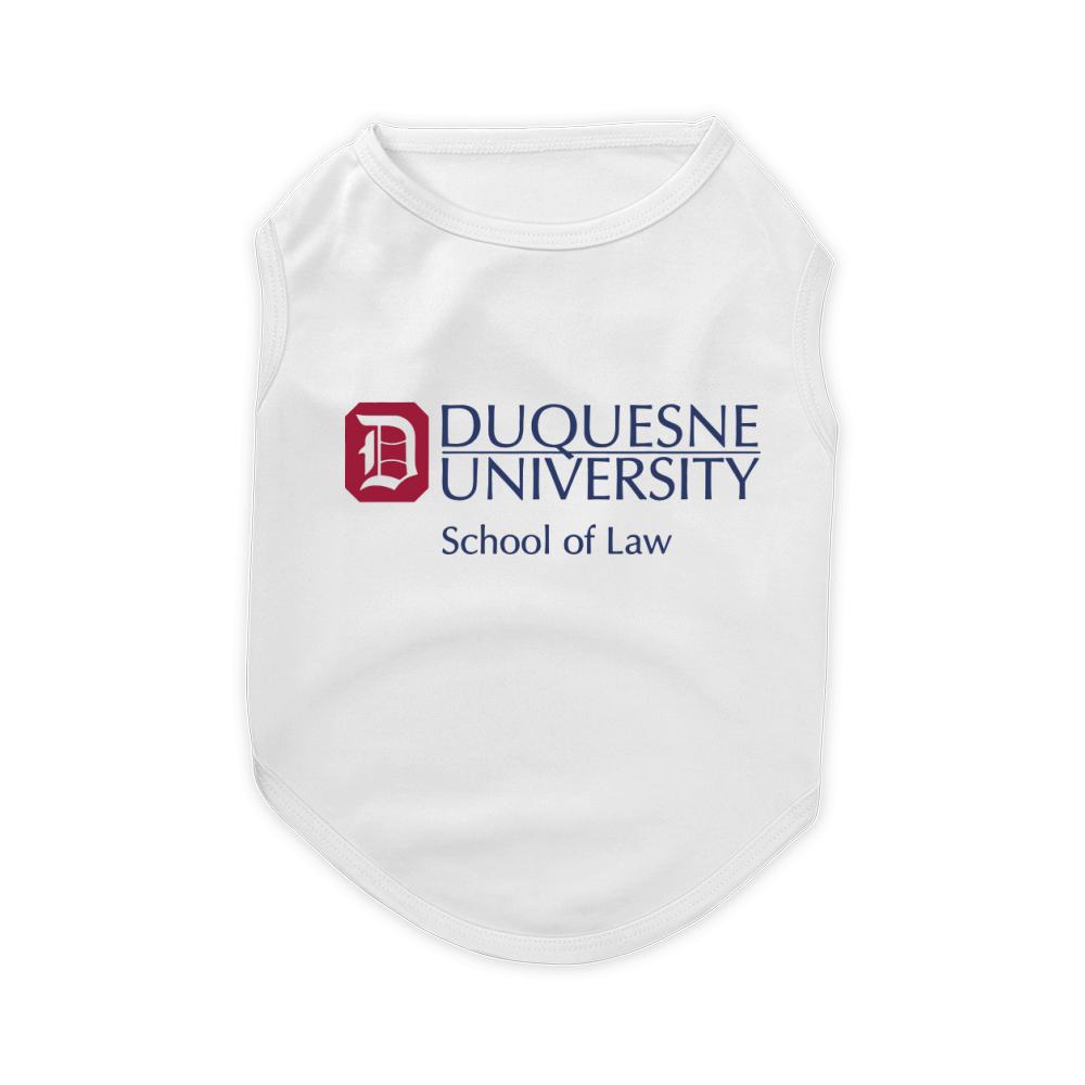 Duquesne University School of Law. Pet T-Shirt