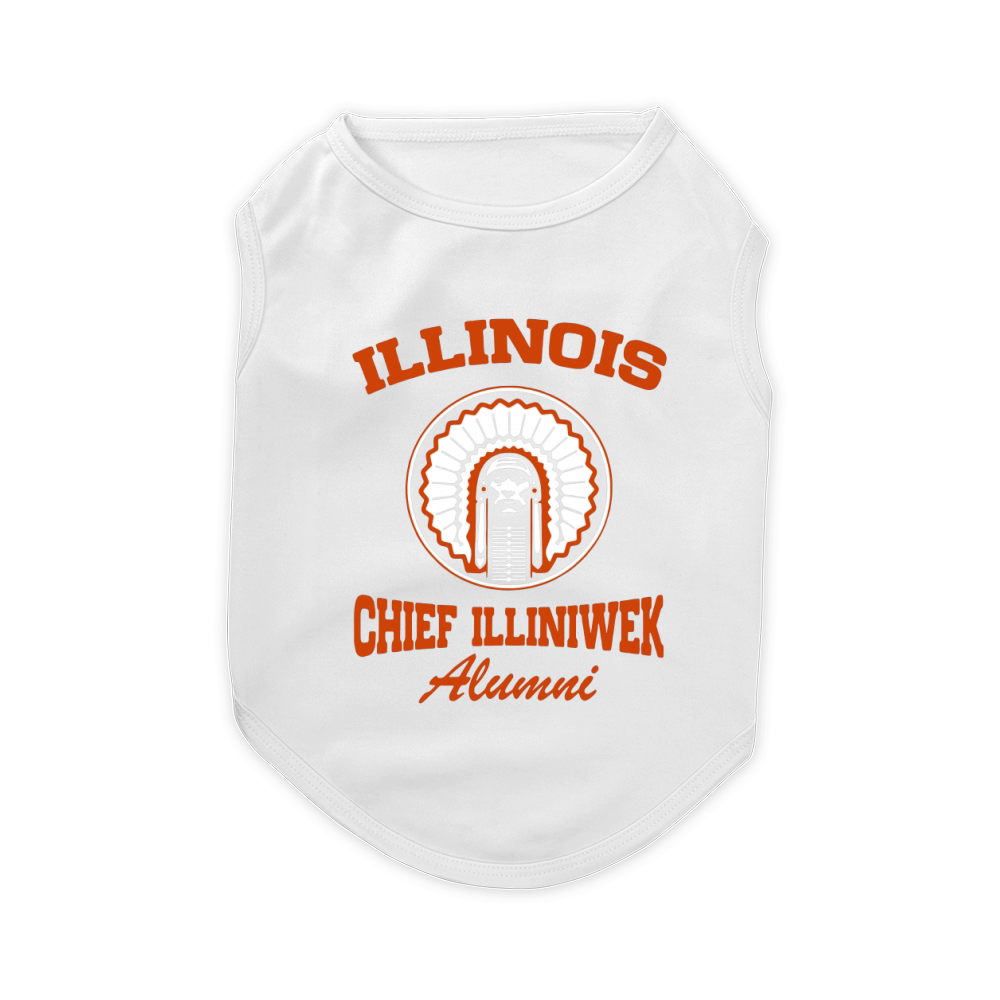 Illinois Chief Illiniwek Alumni shirt Pet T-Shirt