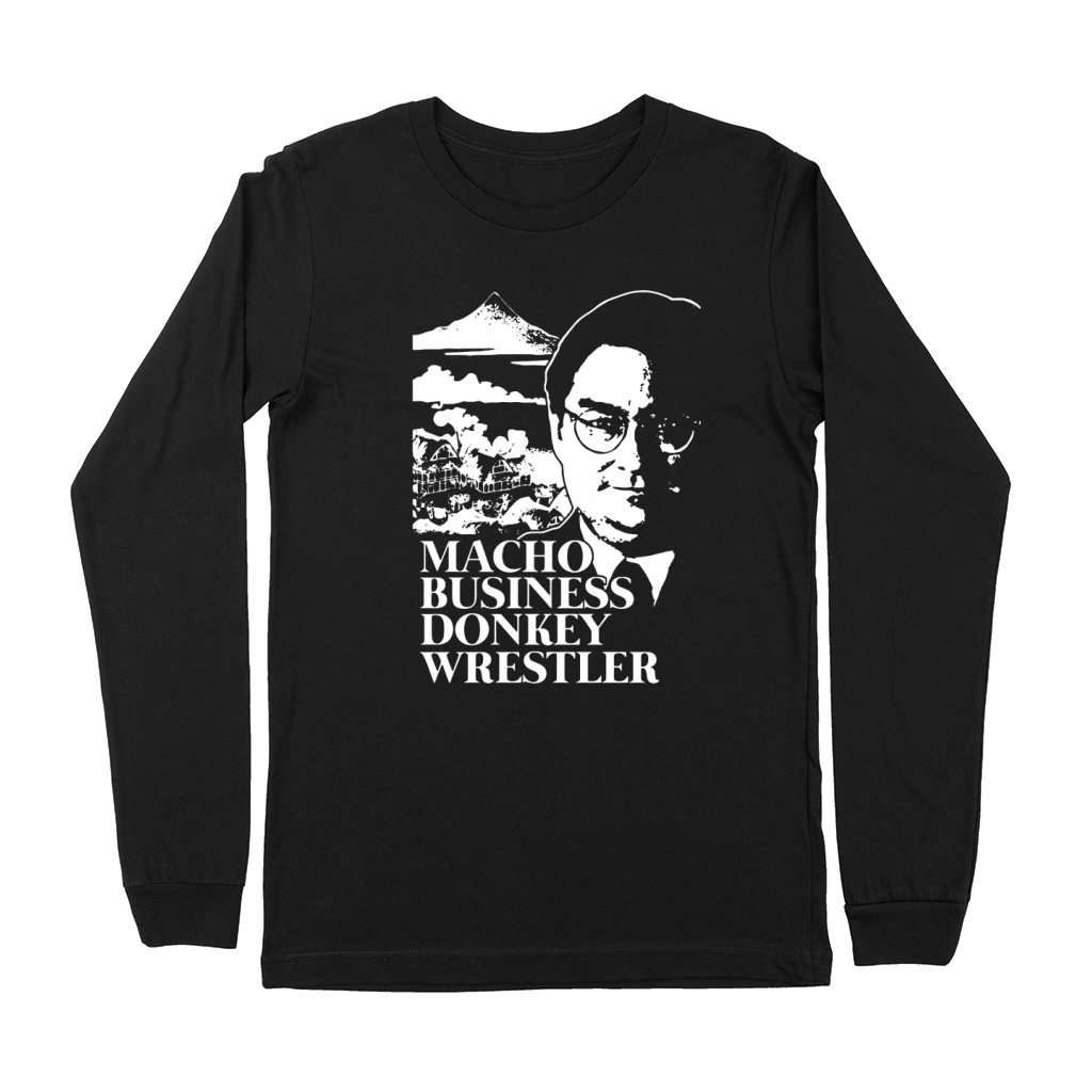 Macho Business Donkey Wrestler - Shirt Premium Long Sleeve