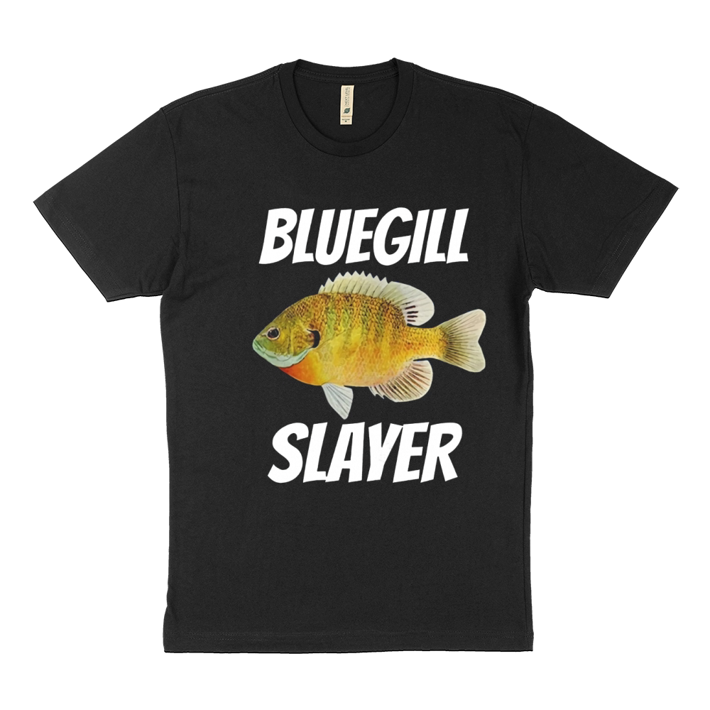 Bluegill Slayer Fishing T-Shirt Sustainable T-Shirt