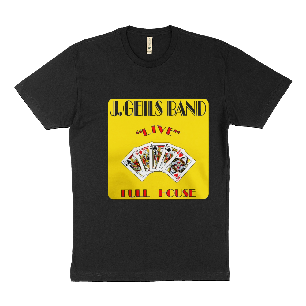 J Geils Band Live Full House Sustainable T-Shirt