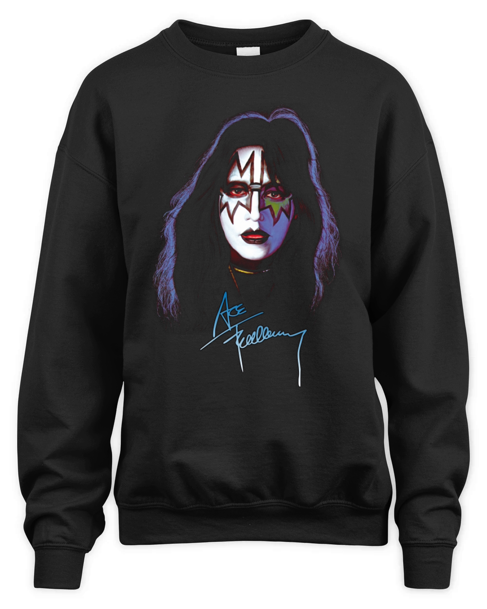 Ace Frehley Kiss Rock Band Signature Unisex Premium Crewneck Sweatshirt