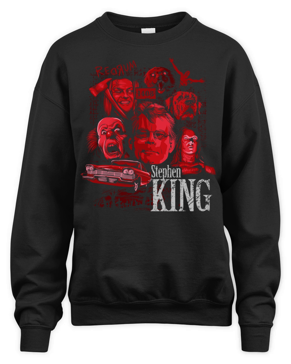 Halloween Allstar Team By Horror King Gift Unisex Premium Crewneck Sweatshirt