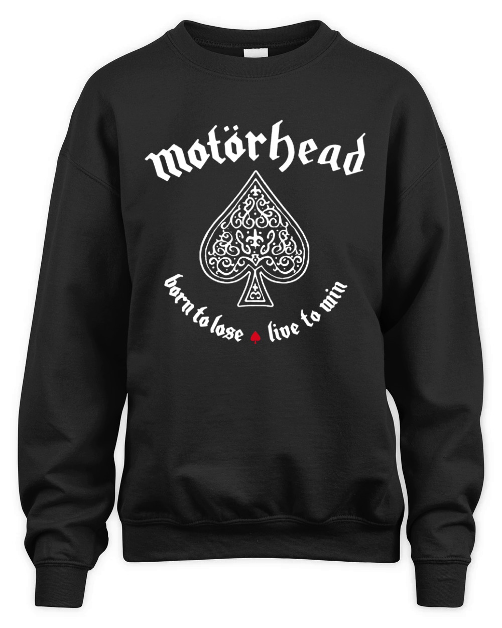 Motörhead Born to Lose Live to win ace of spades Unisex Premium Crewneck Sweatshirt