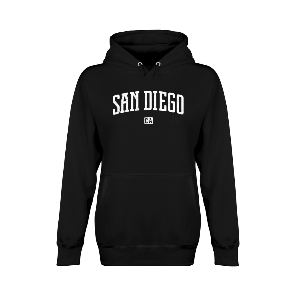 San Diego California Vintage Unisex Premium Pullover Hoodie