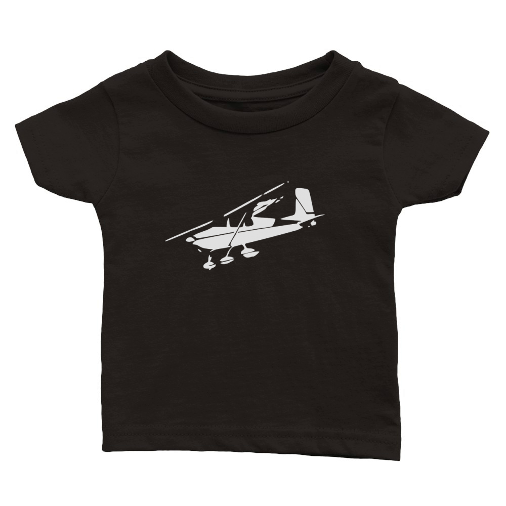 Cessna 172 Vintage Cessna Skyhawk Airplane T Shirt Classic Baby Crewneck T-shirt