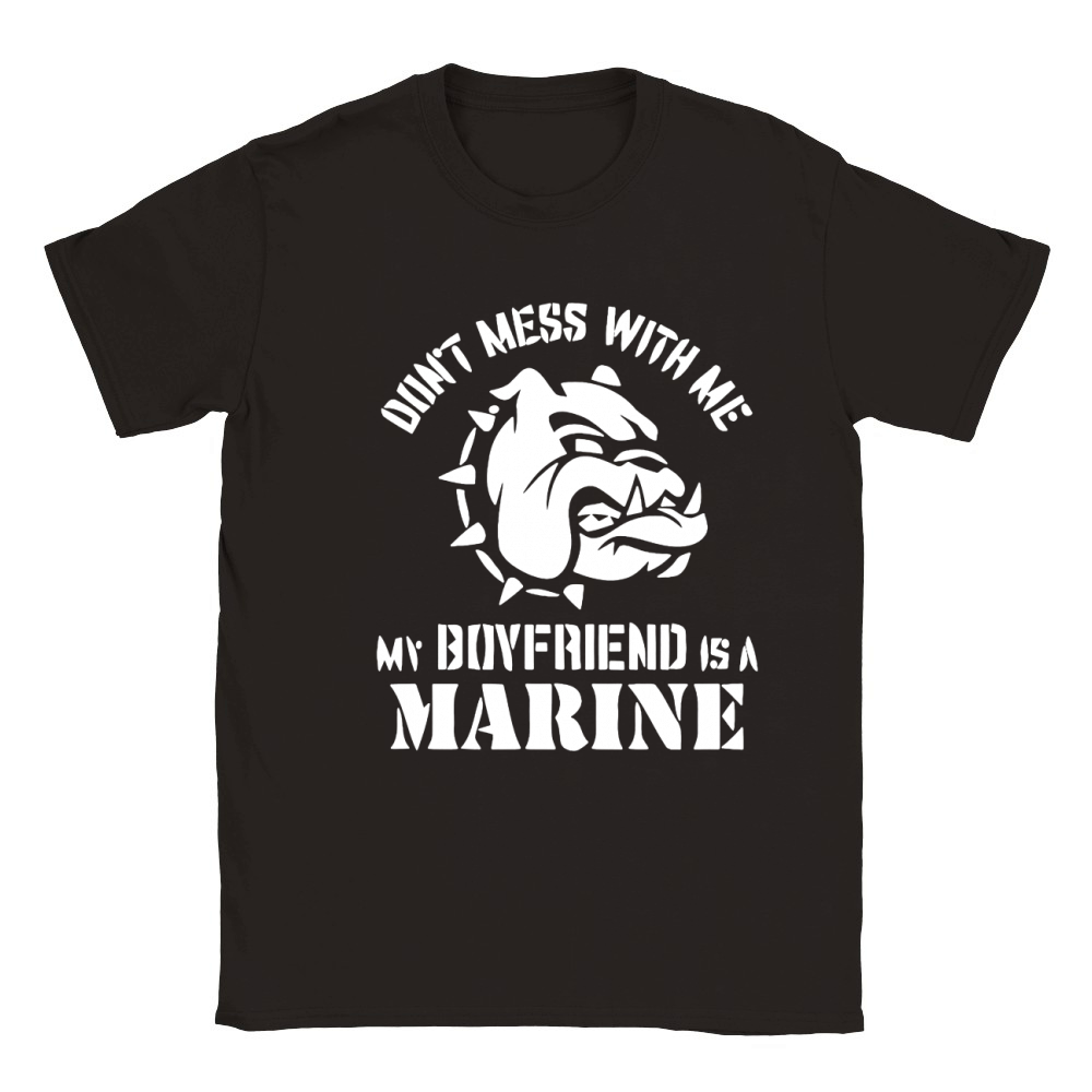 MARINE GIRLFRIEND SHIRT T-Shirt Classic Kids Crewneck T-shirt