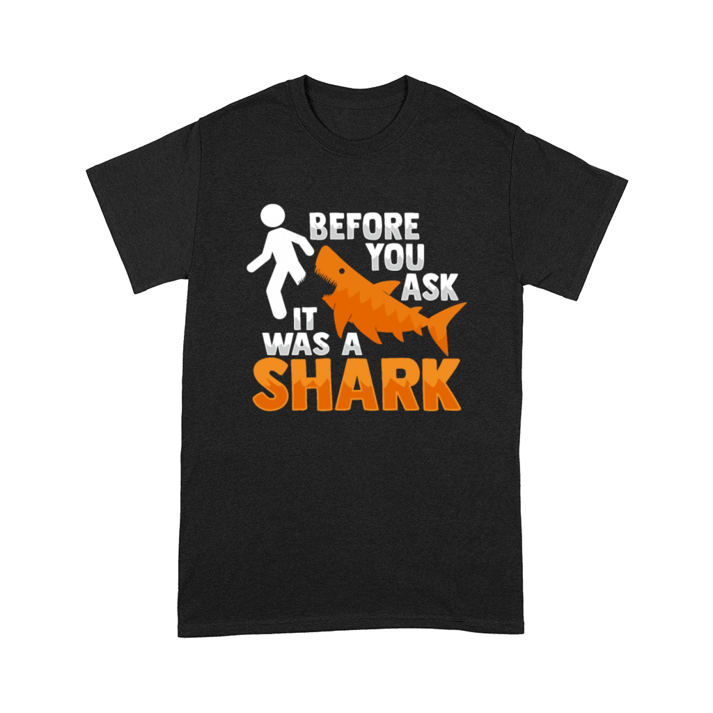 Amputee Joke Leg Prosthetic Shark Design for a Leg Comfort T-shirt