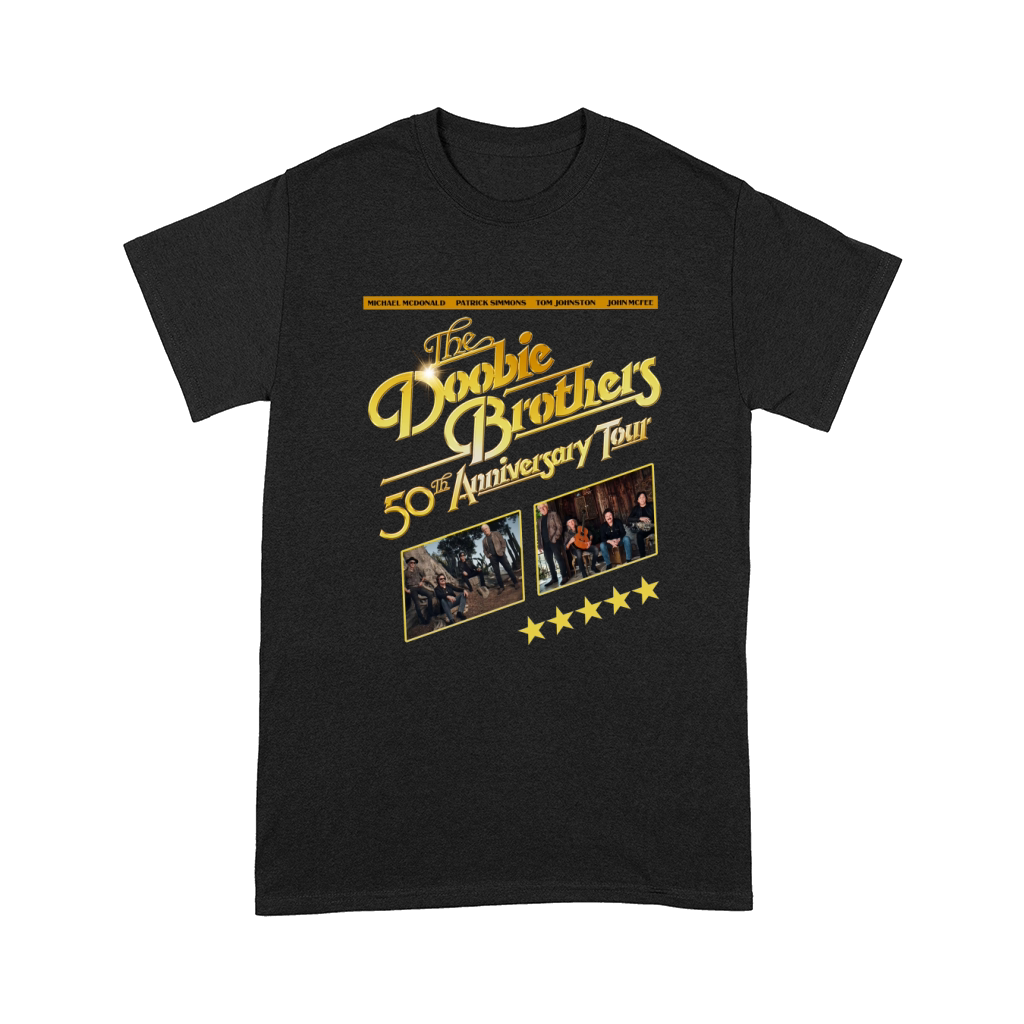 The Doobie Brothers 50th Anniversary Tour Comfort T-shirt