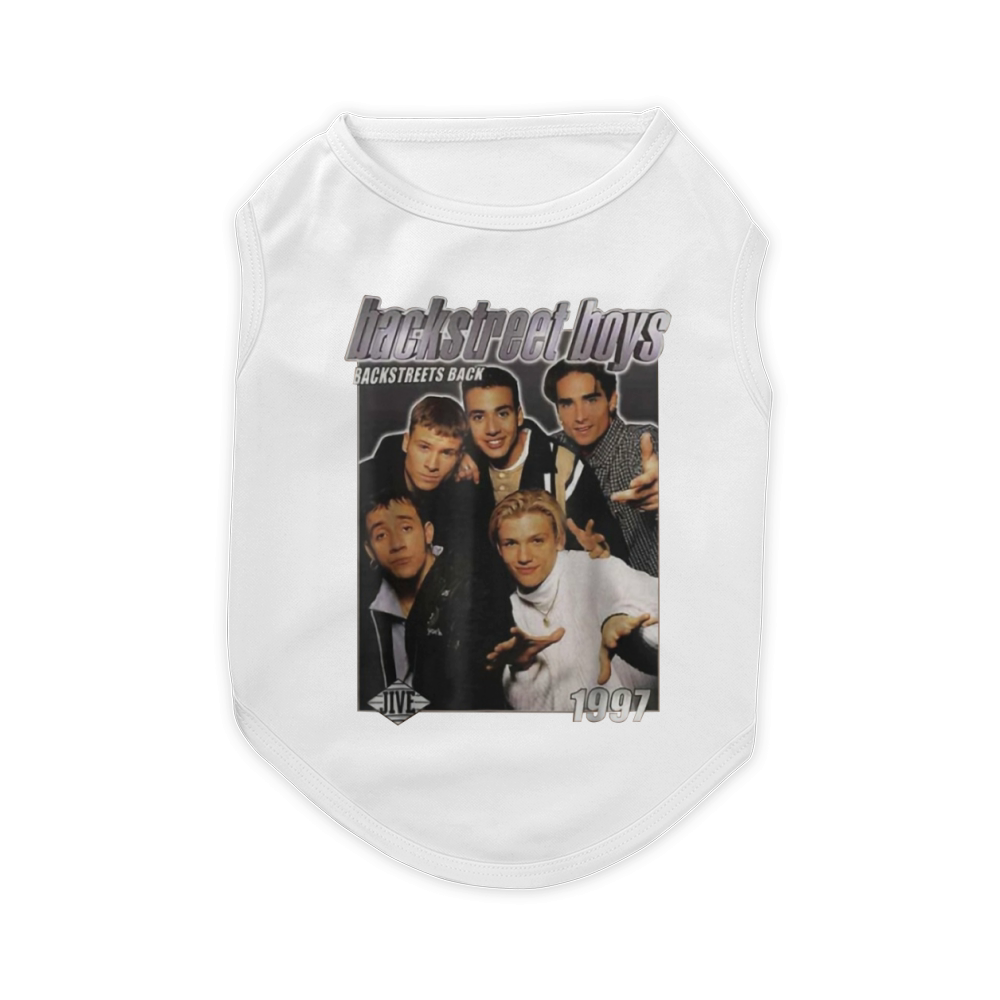 Backstreet Boys Backstreets Back 1997 Pet T-Shirt