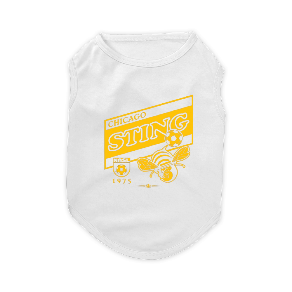 Chicago Sting 1975 Pet T-Shirt