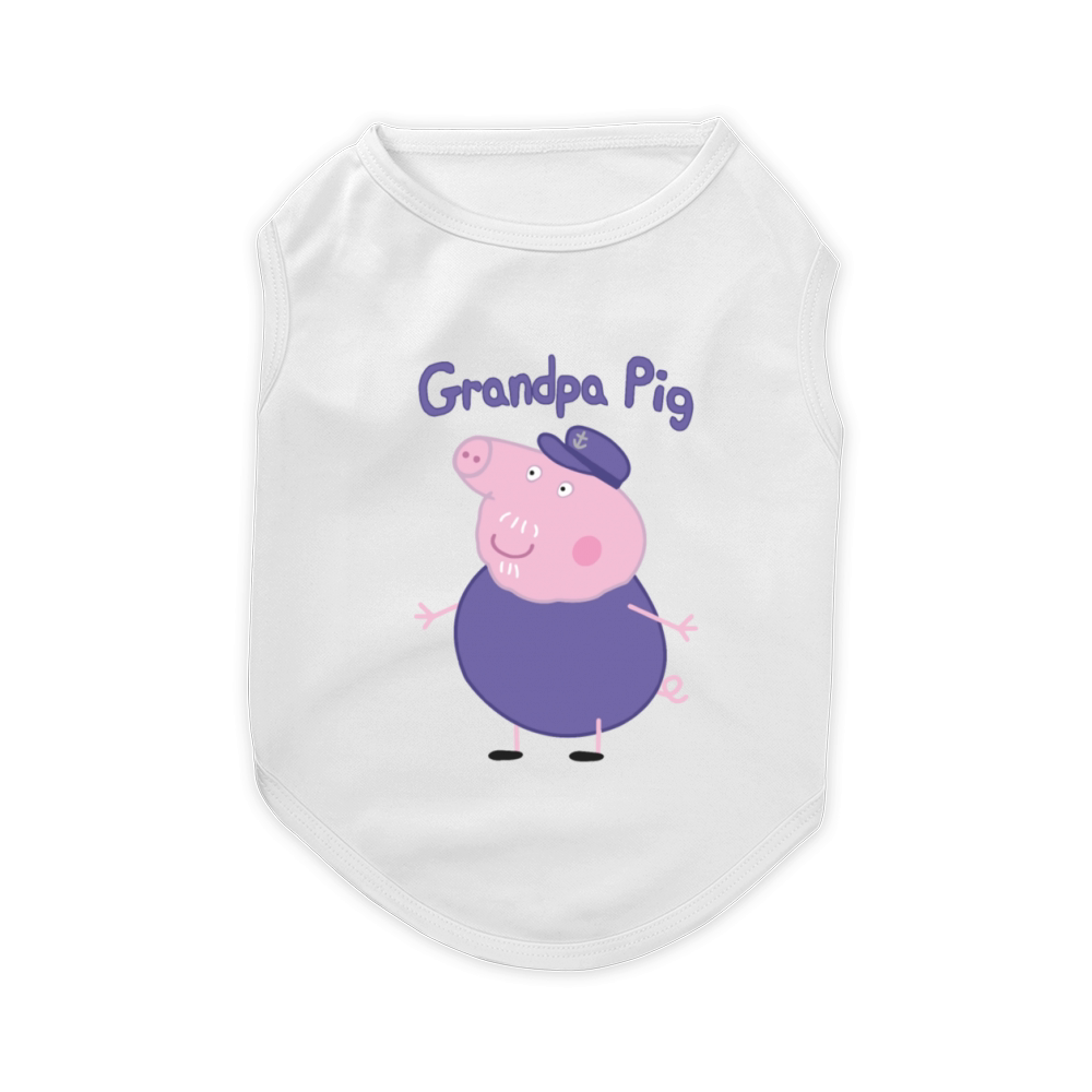 grandpa pig shirt Pet T-Shirt