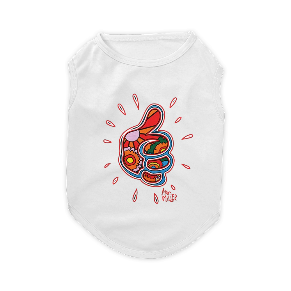 Mac Miller Thumbs Up Pet T-Shirt