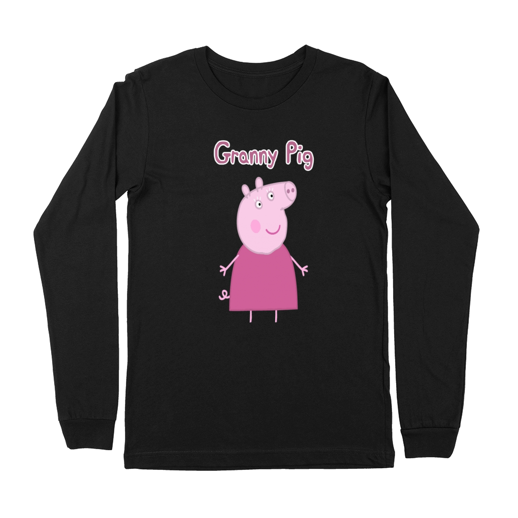 peppa pig granny pig Premium Long Sleeve