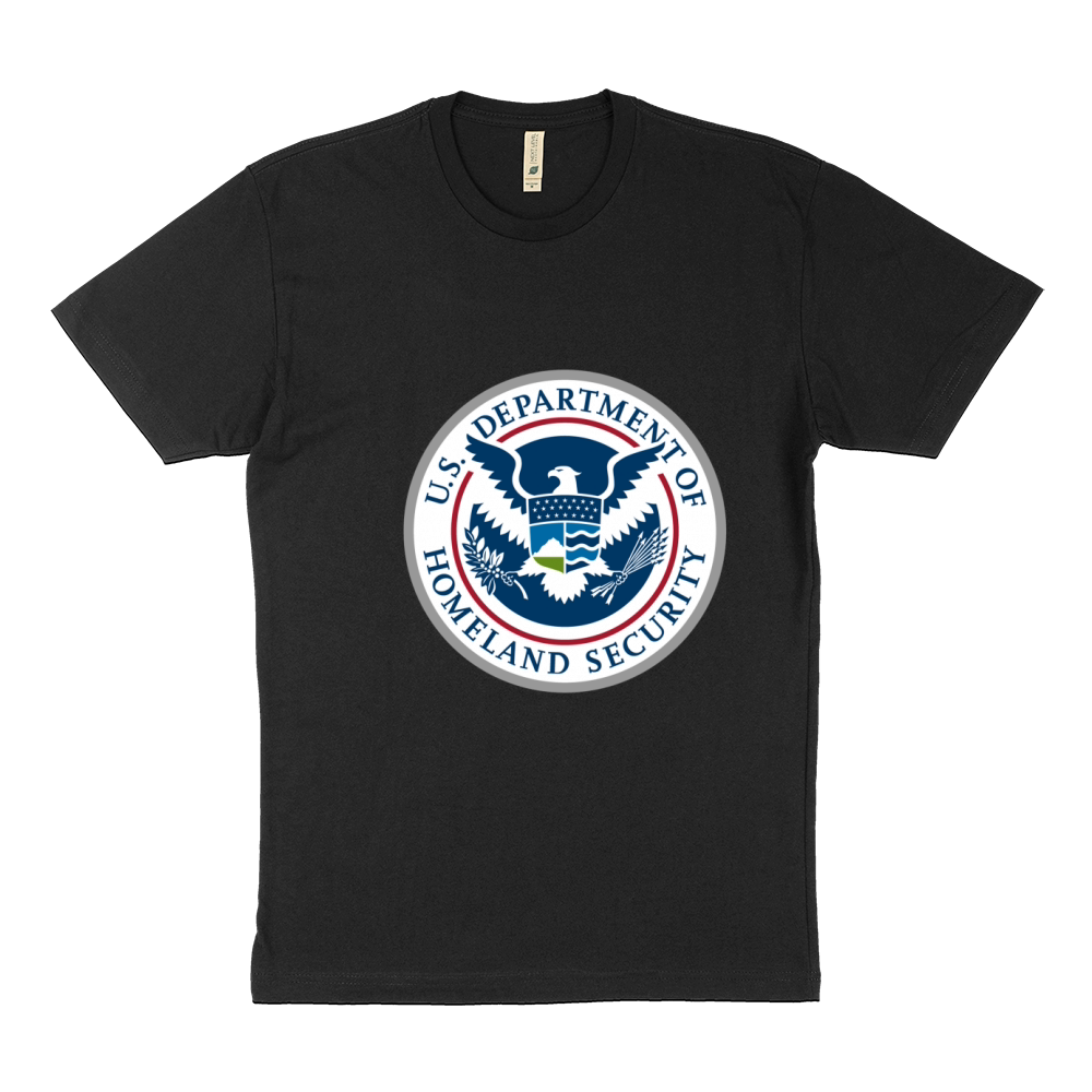 DEPARTMENT OF HOMELAND SECURITY DHS T-SHIRT Sustainable T-Shirt
