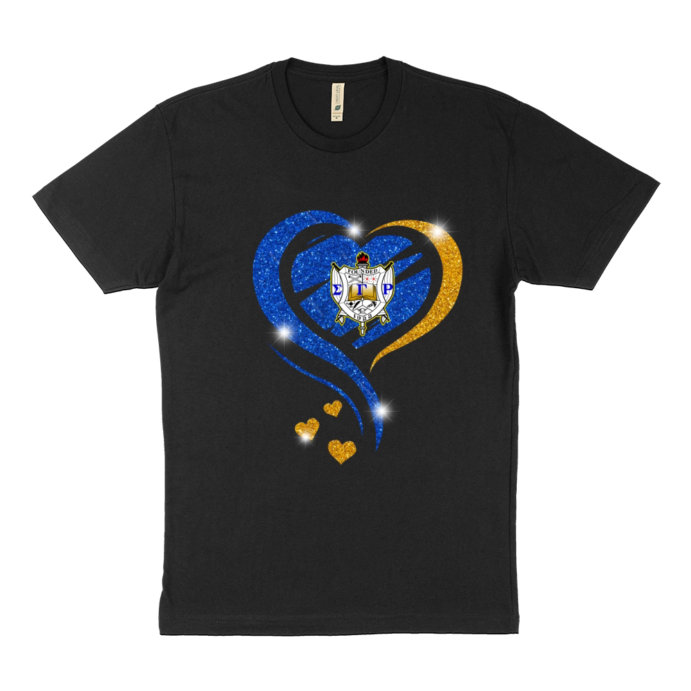 Diamond heart Sigma Gamma Rho Logo Love shirt Sustainable T-Shirt