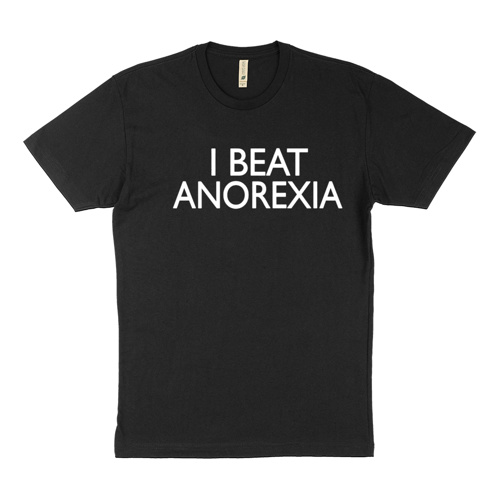 I BEAT ANOREXIA T-Shirt Sustainable T-Shirt