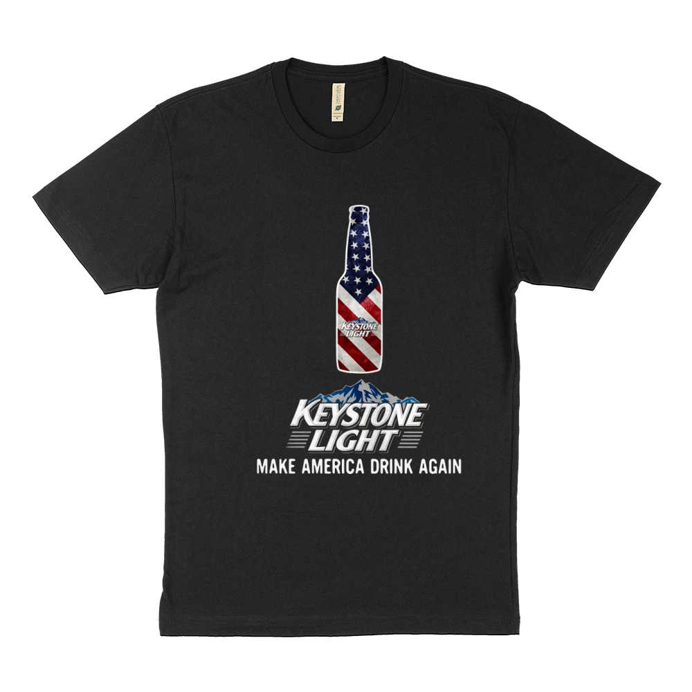 Keystone Light make America drink again Sustainable T-Shirt