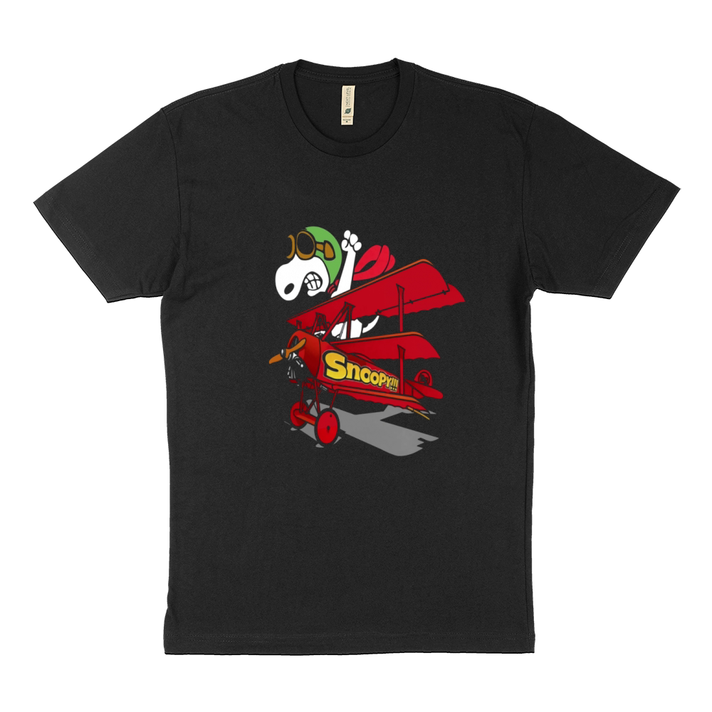 snoopy pilot Sustainable T-Shirt