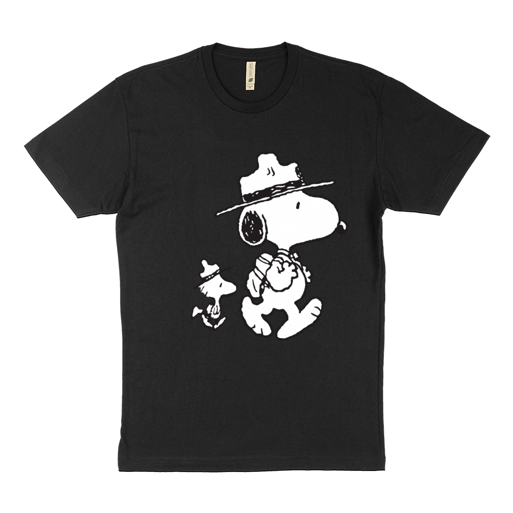 Snoopy  Woodstock Peanut Sustainable T-Shirt