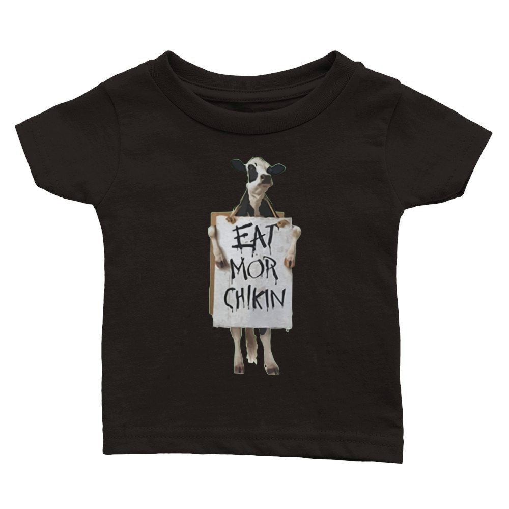 EAT MOR CHIKIN Classic Baby Crewneck T-shirt