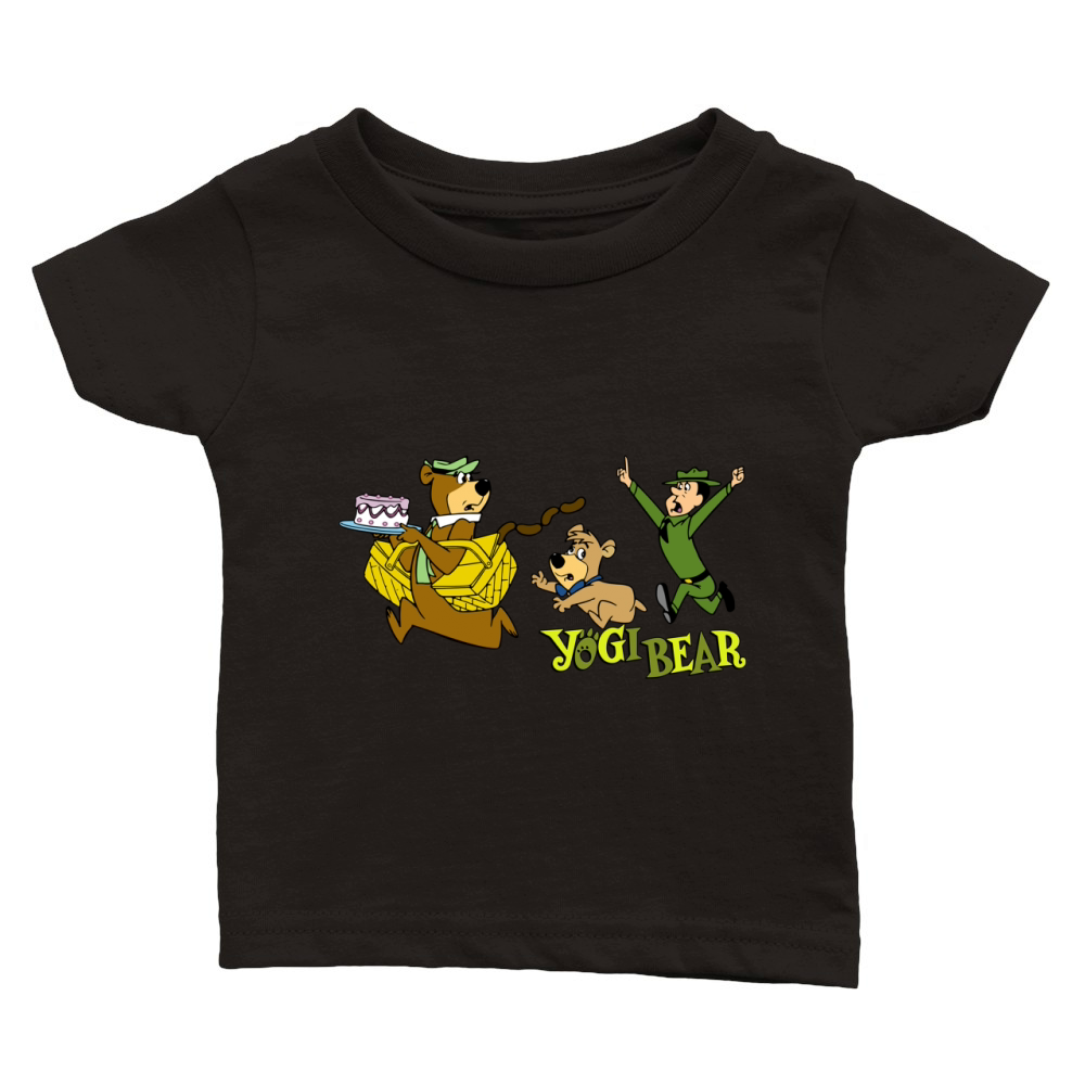 Running Yogi Bear Classic Baby Crewneck T-shirt