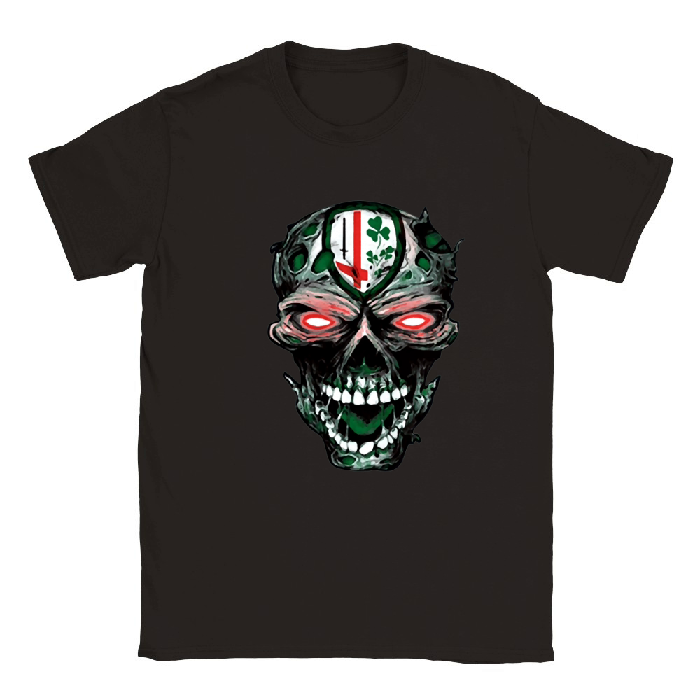 London Irish Rugby Skull T Shirt Classic Kids Crewneck T-shirt