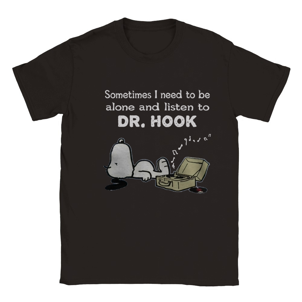 Sometimes I need to be alone and listen to Dr. Hook Classic Kids Crewneck T-shirt