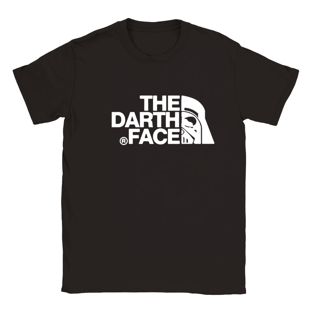 The Darth Face Classic Kids Crewneck T-shirt