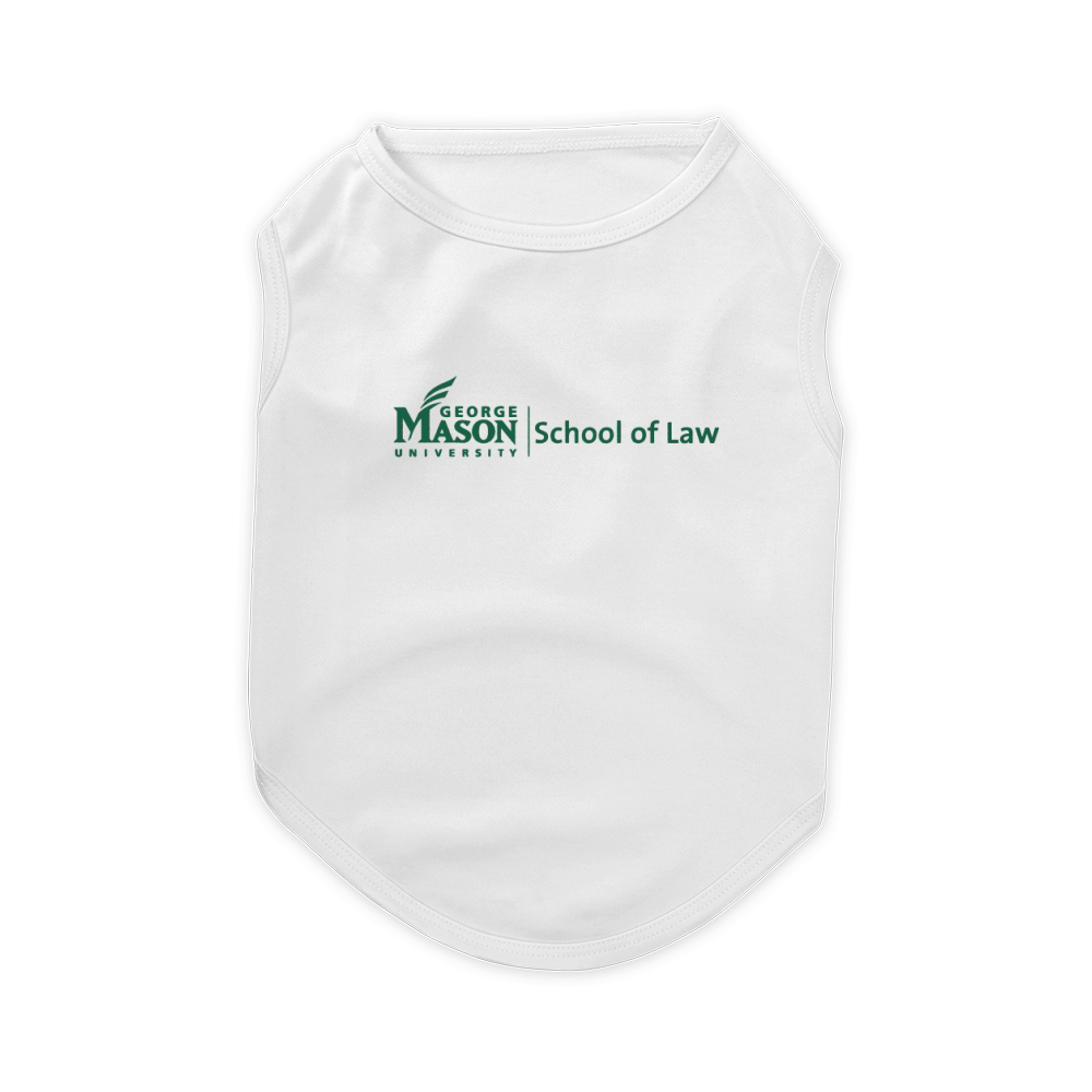 George Mason University School of Law. Pet T-Shirt