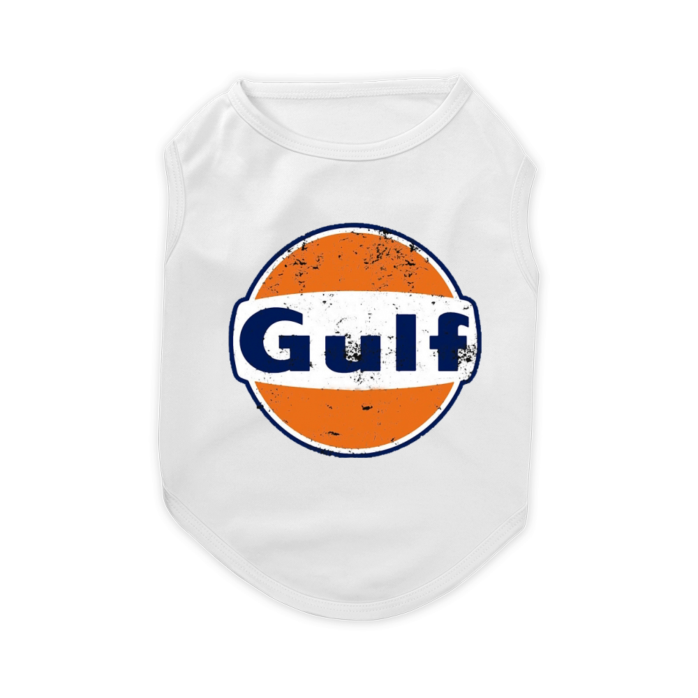 Gulf Racing Retro shirt Pet T-Shirt