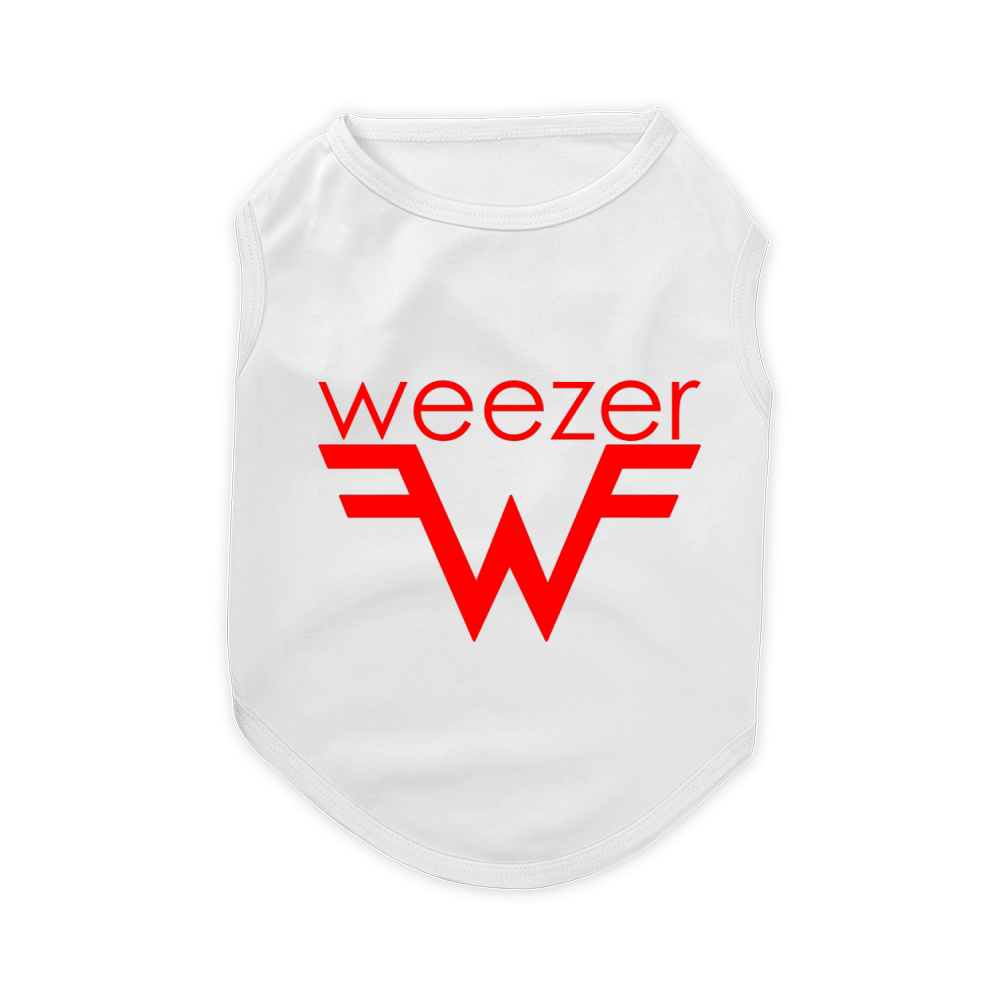 Retro Weezer Rock Band Pet T-Shirt